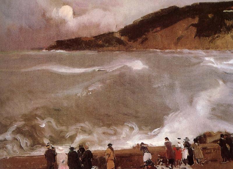 Joaquin Sorolla Waves oil painting image